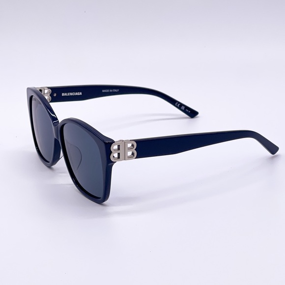 NEW BB0135SA 004 WOMEN BLUE BALENCIAGA SUNGLASSES BB0135S - Picture 5 of 13